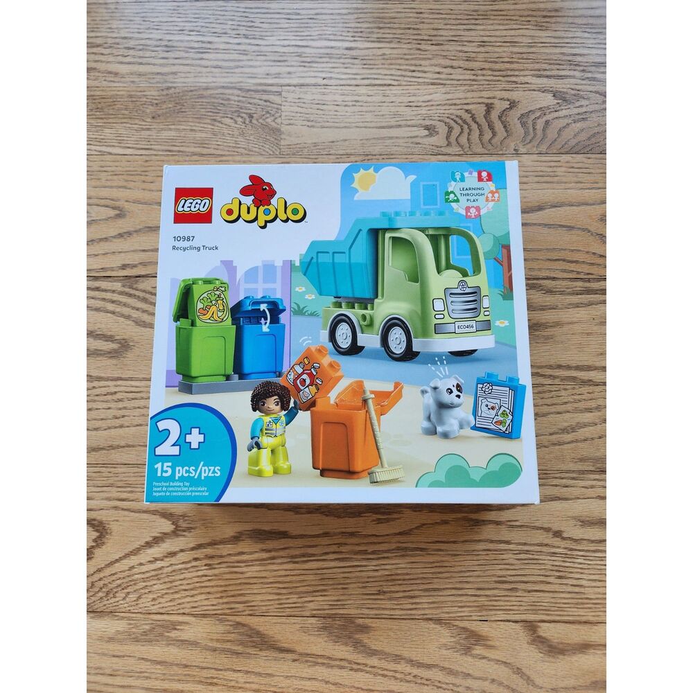 Lego Duplo Recycling Truck 10987 Learning Through Play 15 pcs NEW